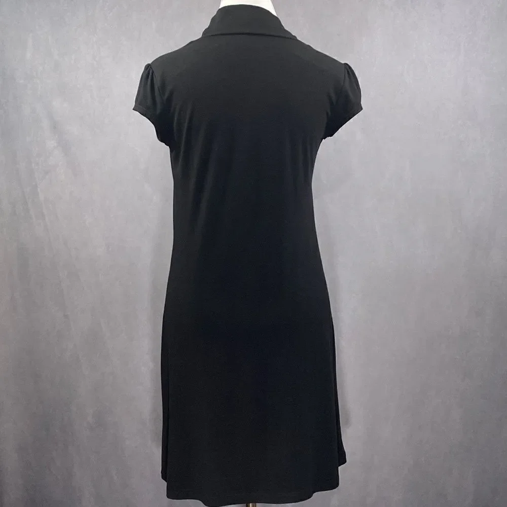 Black Mid-Length Dress - Picture 3 of 6
